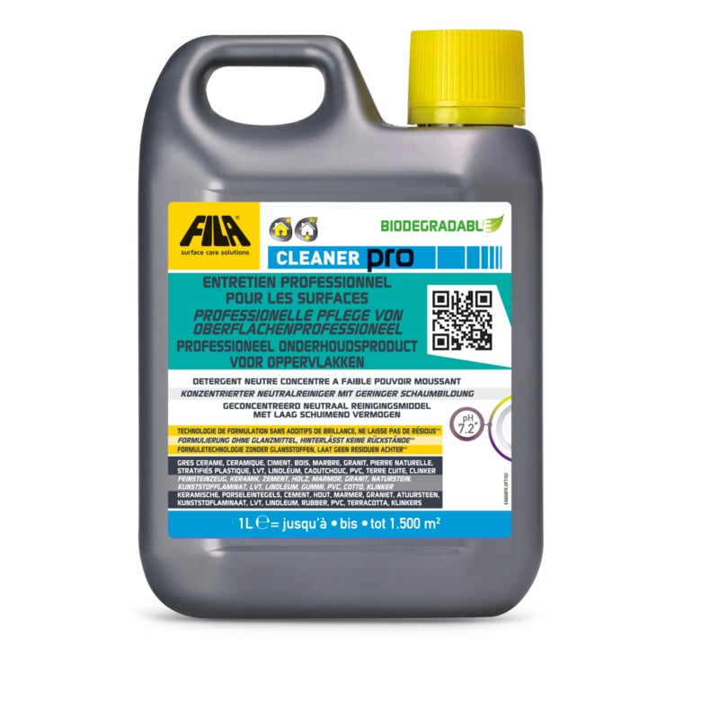 Fila Cleaner Pro voordeelset 2 x 1 liter Fila Cleaner Pro voordeelset 2 x 1 liter